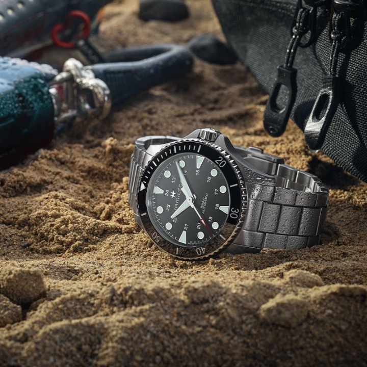 Obrazek Hamilton Khaki Navy Scuba Auto