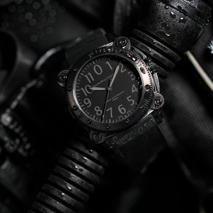 Obrazek Hamilton Khaki Navy BeLOWZERO Auto Titanium