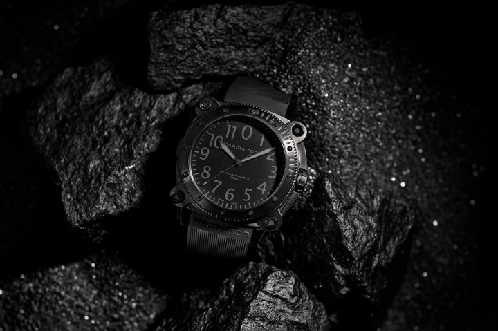 Obrazek Hamilton Khaki Navy BeLOWZERO Auto Titanium