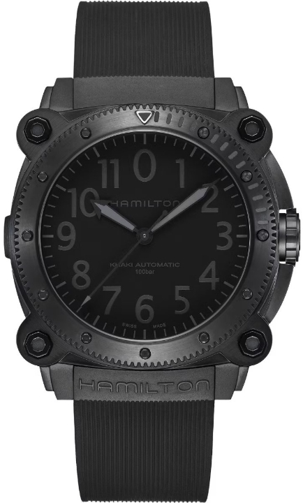 Obrazek Hamilton Khaki Navy BeLOWZERO Auto Titanium