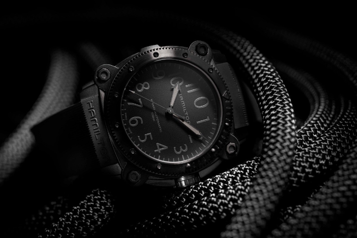 Obrazek Hamilton Khaki Navy BeLOWZERO Auto Titanium