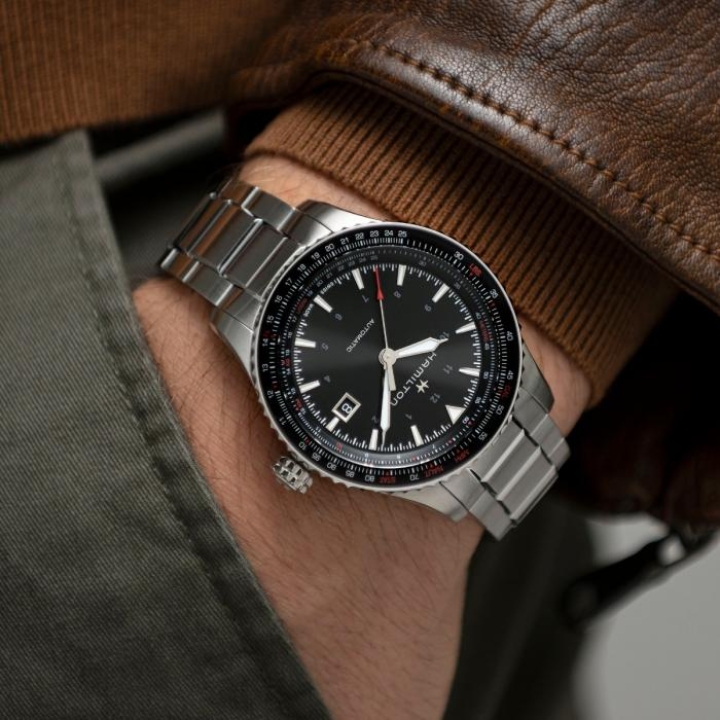 Obrazek Hamilton Khaki Aviation Converter Auto