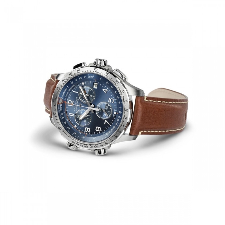 Obrazek Hamilton Khaki Aviation X-Wind GMT Chrono Quartz