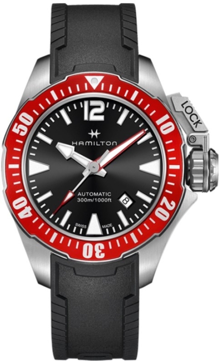 Obrazek Hamilton Khaki Navy Frogman Auto