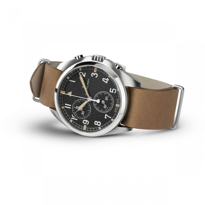 Obrazek Hamilton Khaki Aviation Pilot Pioneer Chrono Quartz