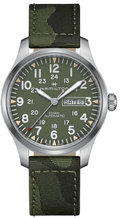 Obrazek Hamilton Khaki Field Day Date