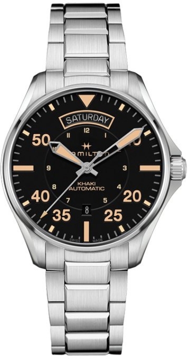 Obrazek Hamilton Khaki Aviation Pilot Day Date