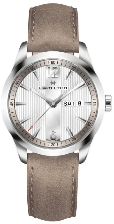 Obrazek Hamilton Broadway Day Date Quartz