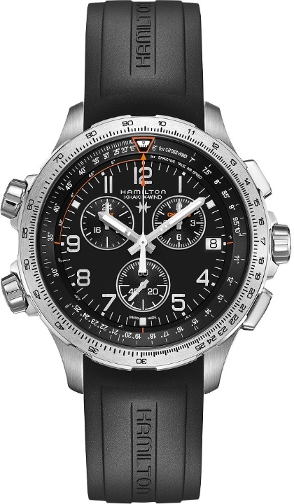 Obrazek Hamilton Khaki Aviation X-Wind GMT Chrono Quartz