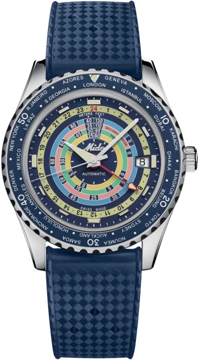 Obrazek Mido Ocean Star Decompression Worldtimer Special Edition