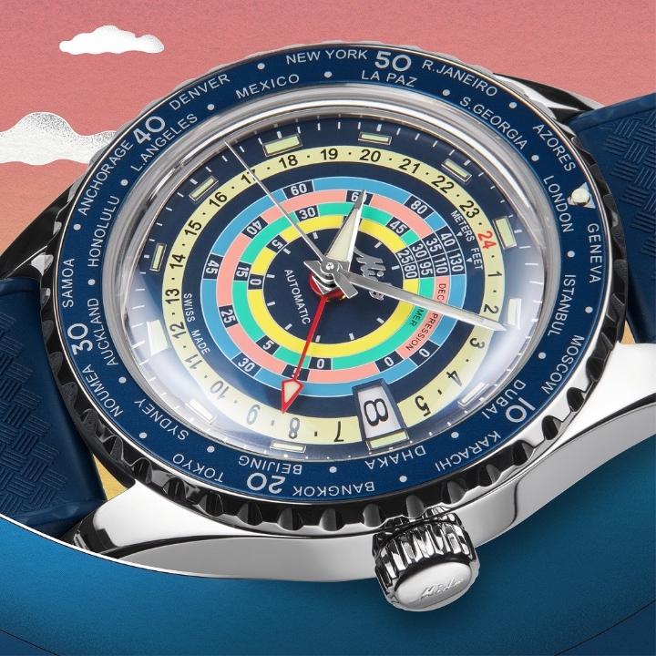 Obrazek Mido Ocean Star Decompression Worldtimer Special Edition