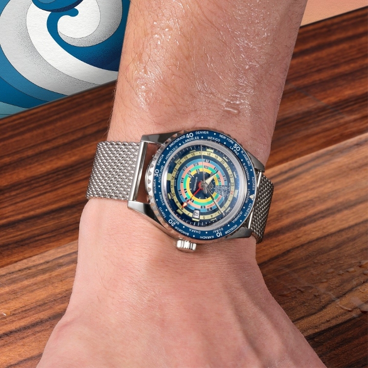 Obrazek Mido Ocean Star Decompression Worldtimer Special Edition
