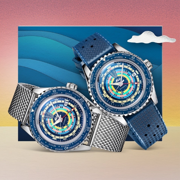 Obrazek Mido Ocean Star Decompression Worldtimer Special Edition