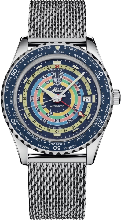 Obrazek Mido Ocean Star Decompression Worldtimer Special Edition