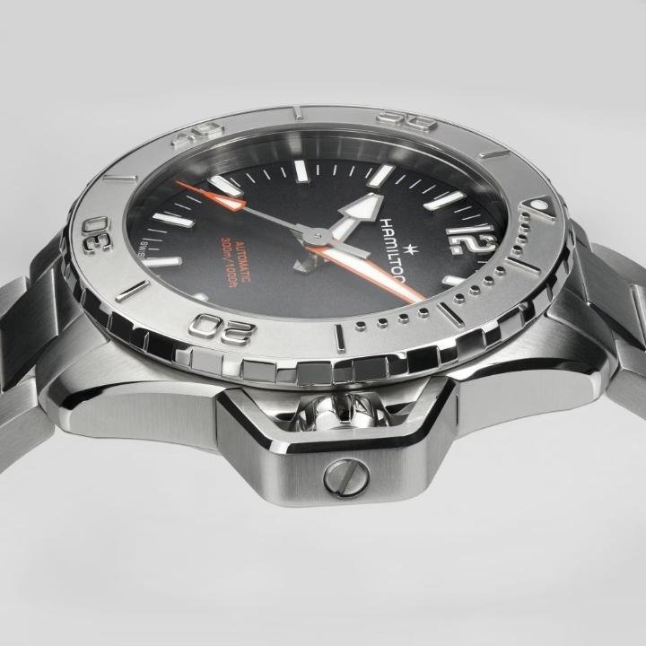 Obrazek Hamilton Khaki Navy Frogman Auto
