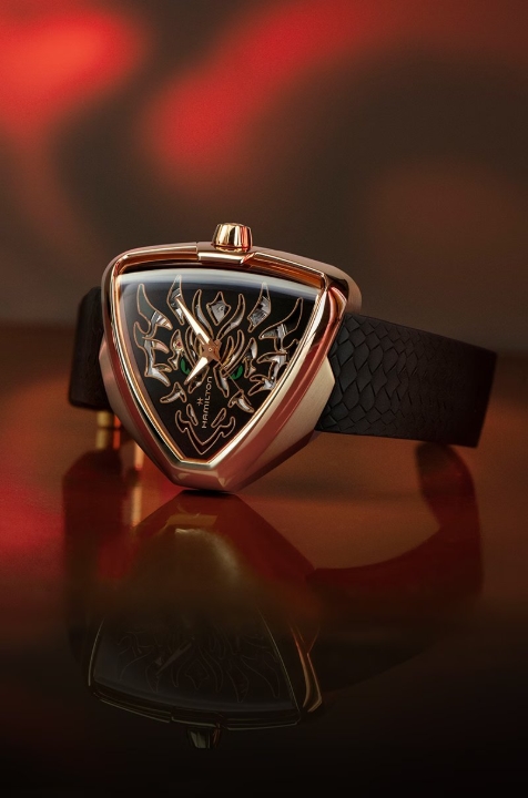 Obrazek Hamilton Ventura Elvis80 Skeleton Auto