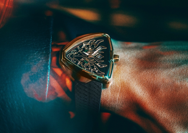 Obrazek Hamilton Ventura Elvis80 Skeleton Auto