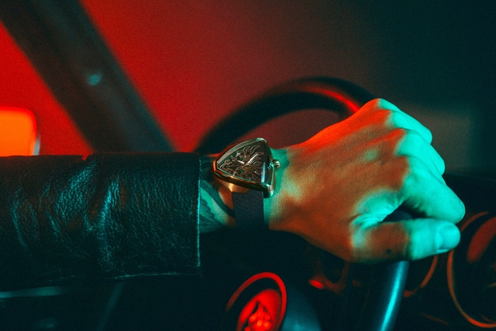 Obrazek Hamilton Ventura Elvis80 Skeleton Auto