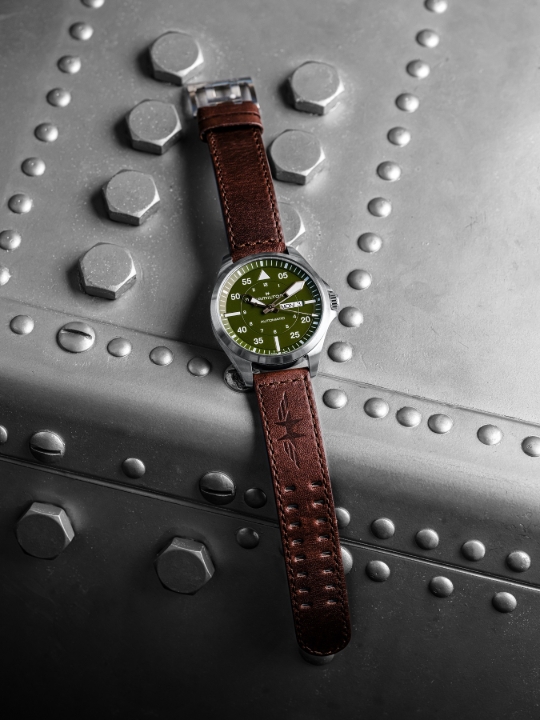 Obrazek Hamilton Khaki Aviation Pilot Day Date