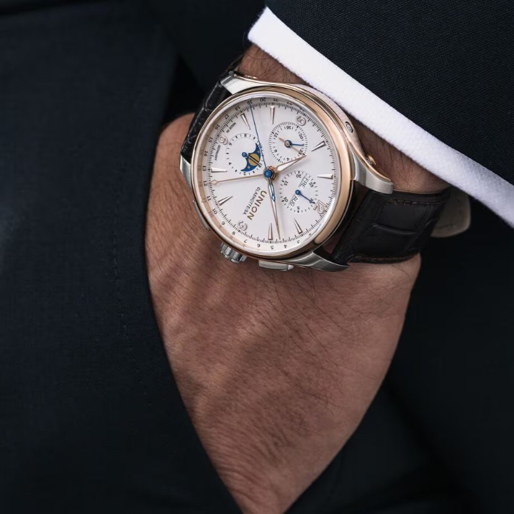 Obrazek Union Glashütte Belisar Chronograph Moon Phase