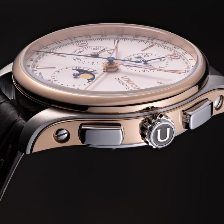 Obrazek Union Glashütte Belisar Chronograph Moon Phase