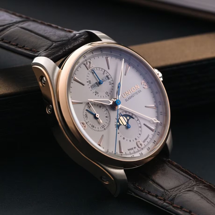 Obrazek Union Glashütte Belisar Chronograph Moon Phase