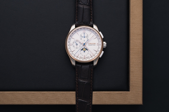 Obrazek Union Glashütte Belisar Chronograph Moon Phase