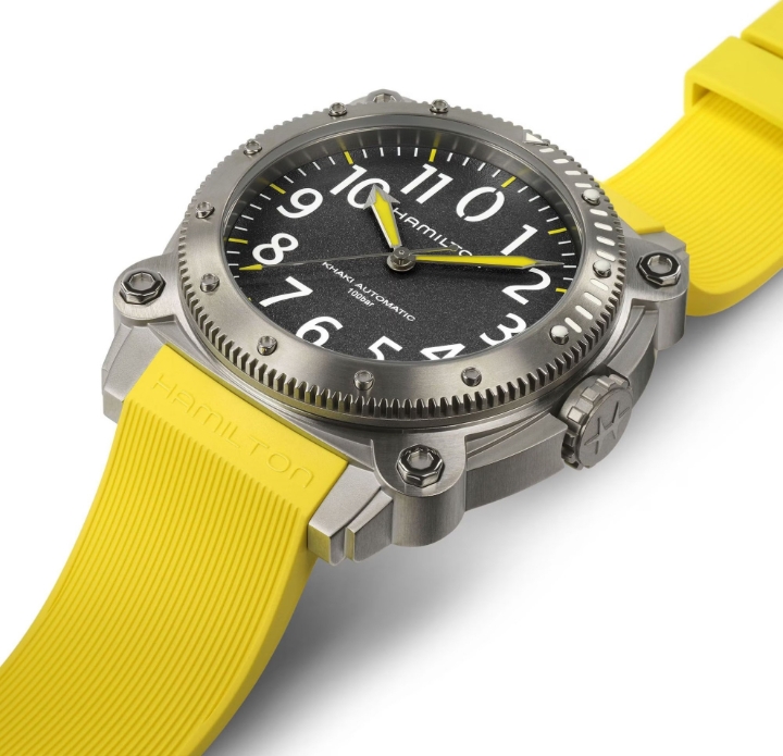 Obrazek Hamilton Khaki Navy BeLOWZERO Auto Titanium