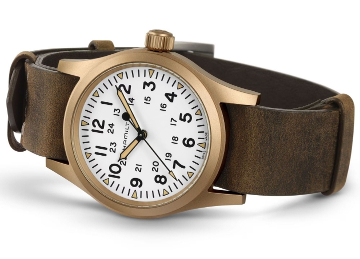 Obrazek Hamilton Khaki Field Mechanical Bronze