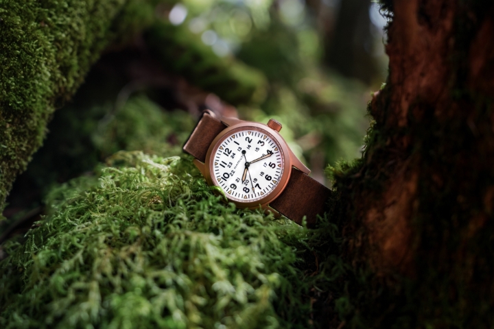 Obrazek Hamilton Khaki Field Mechanical Bronze