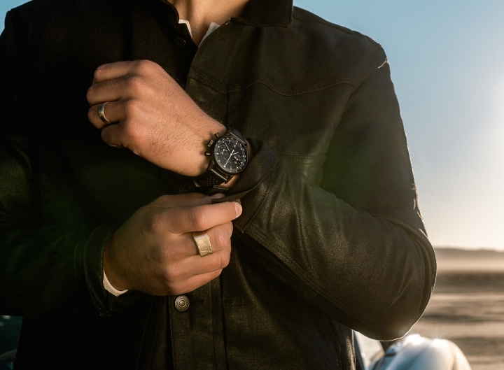 Obrazek Hamilton American Classic Intra-Matic Auto Chrono All Black Edition