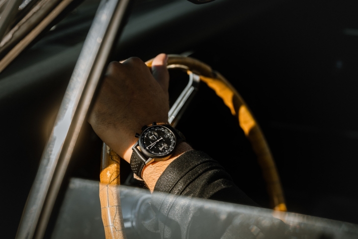 Obrazek Hamilton American Classic Intra-Matic Auto Chrono All Black Edition