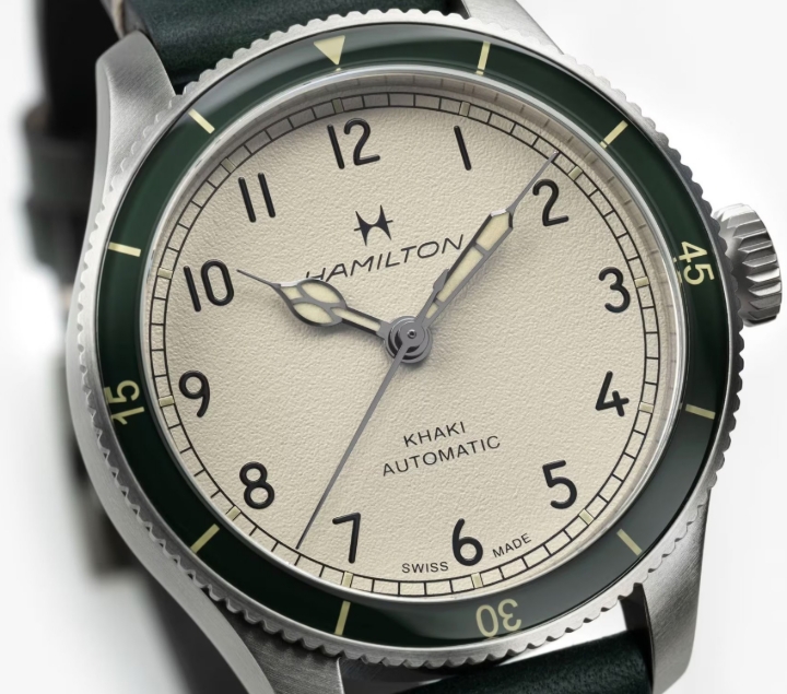 Obrazek Hamilton Khaki Aviation Pilot Pioneer Auto