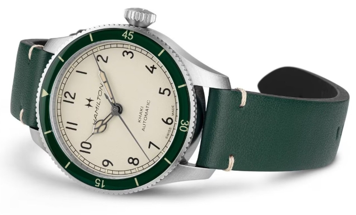 Obrazek Hamilton Khaki Aviation Pilot Pioneer Auto