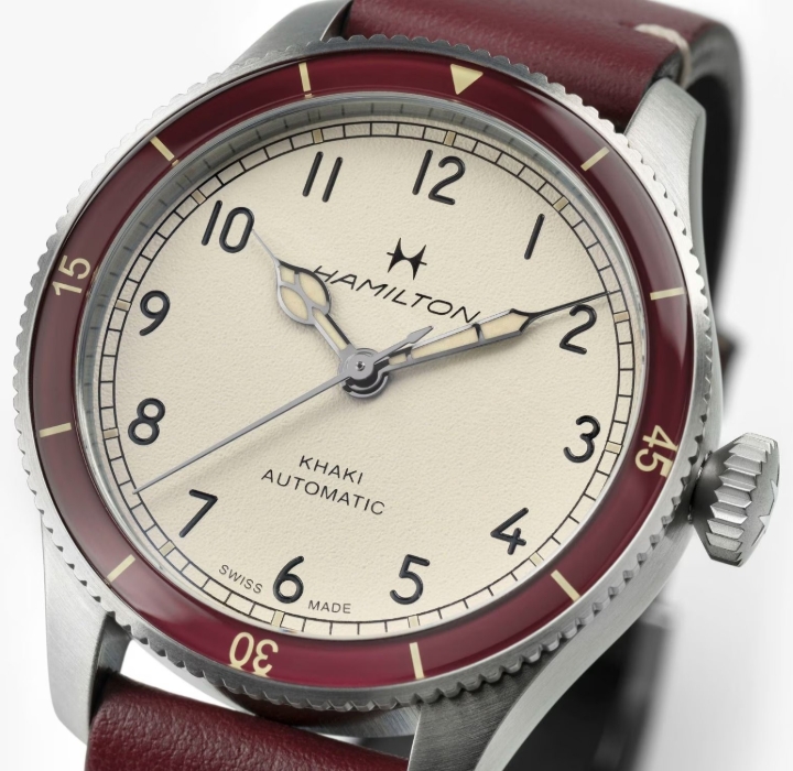 Obrazek Hamilton Khaki Aviation Pilot Pioneer Auto