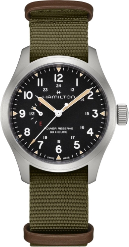 Hamilton Khaki Field Mechanical Power Reserve