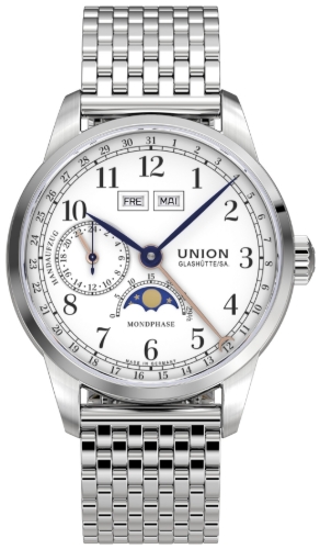 Union Glashütte 1893 Johannes Dürrstein Edition Moon Phase