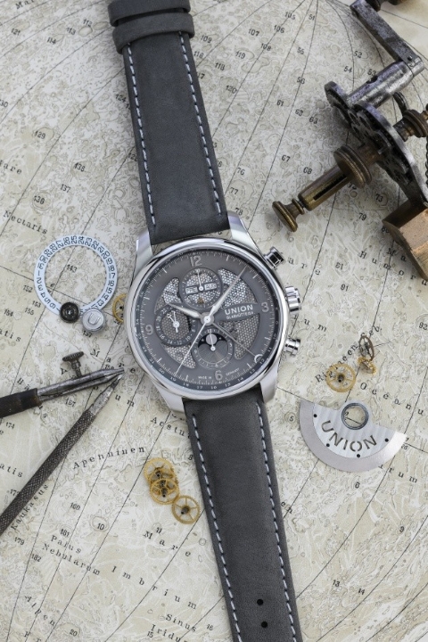 Obrazek Union Glashütte Belisar Chronograph Moon Phase