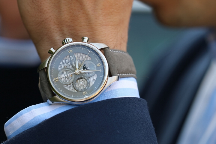Obrazek Union Glashütte Belisar Chronograph Moon Phase