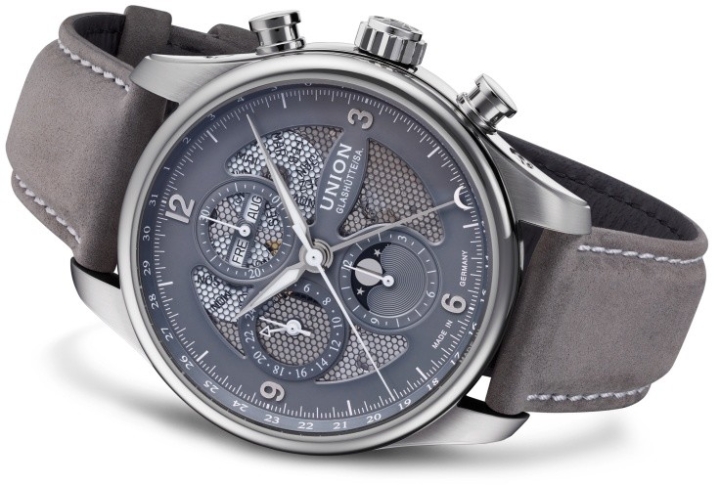 Obrazek Union Glashütte Belisar Chronograph Moon Phase