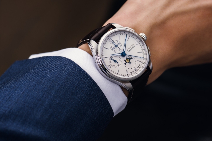 Obrazek Union Glashütte Belisar Chronograph Moon Phase
