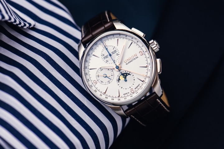 Obrazek Union Glashütte Belisar Chronograph Moon Phase