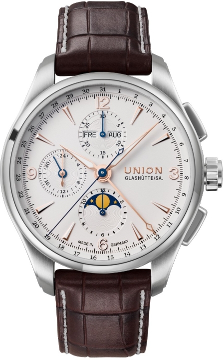 Obrazek Union Glashütte Belisar Chronograph Moon Phase