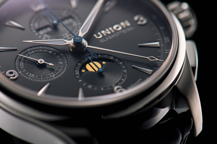 Obrazek Union Glashütte Belisar Chronograph Moon Phase
