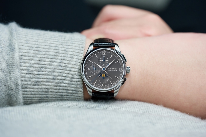 Obrazek Union Glashütte Belisar Chronograph Moon Phase