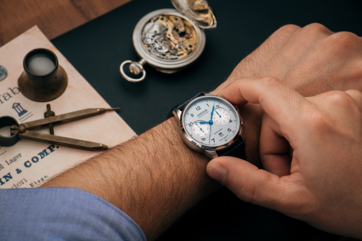 Obrazek Union Glashütte 1893 Johannes Dürrstein Chronograph Limited Anniversary Edition