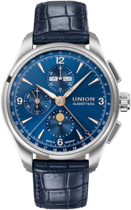 Obrazek Union Glashütte Belisar Chronograph Moon Phase