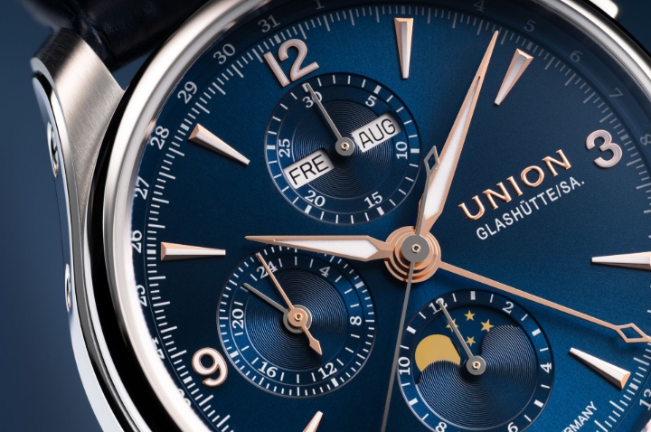 Obrazek Union Glashütte Belisar Chronograph Moon Phase