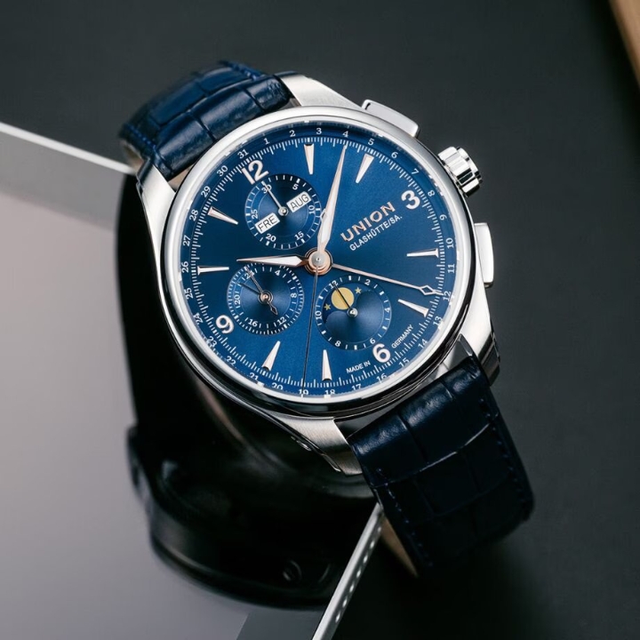 Obrazek Union Glashütte Belisar Chronograph Moon Phase