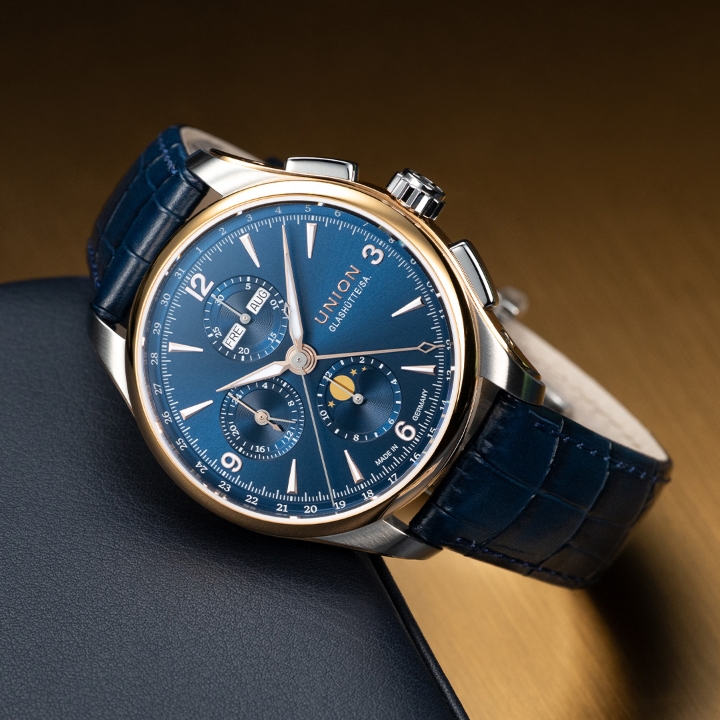 Obrazek Union Glashütte Belisar Chronograph Moon Phase